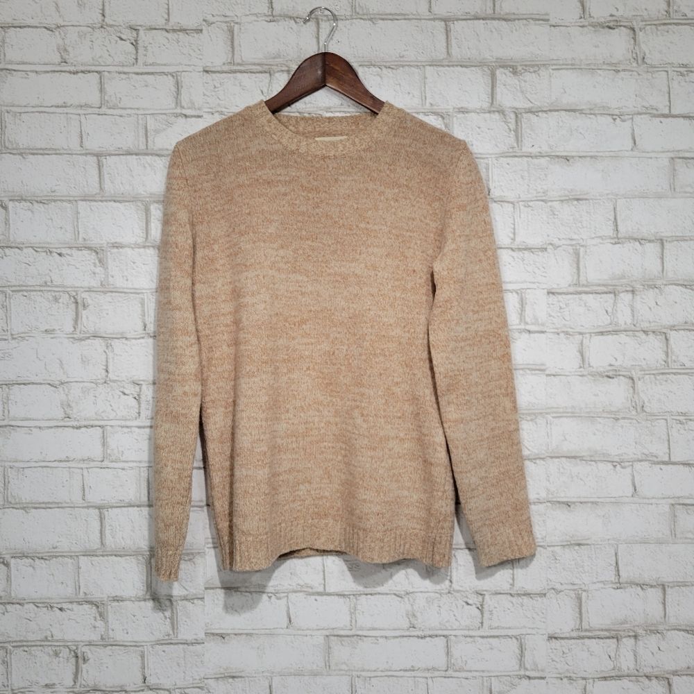 Weathered‎ tan wool/ acrylic sweater